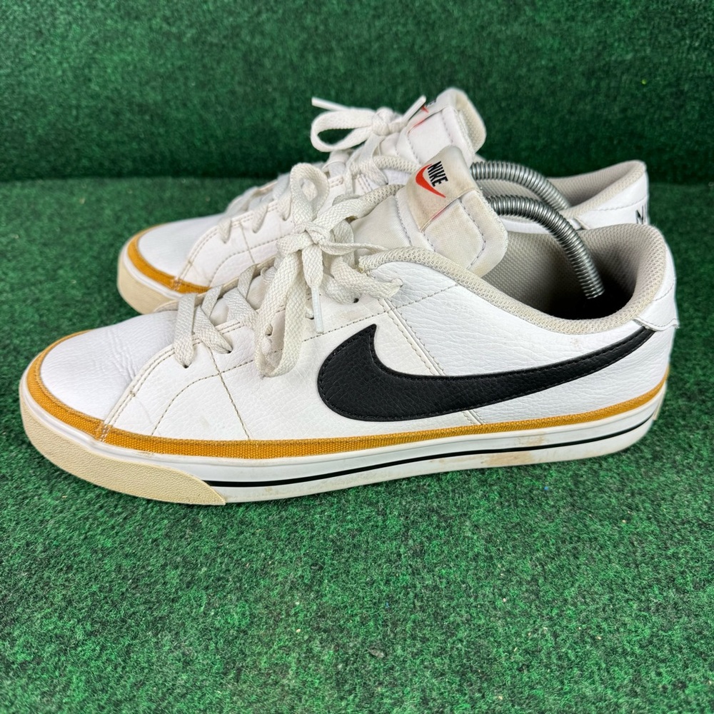 Nike Court Legacy Men's Leather Shoes Sneakers - Size 11.5 - Desert Ochre